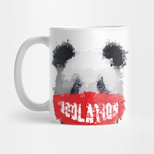 Panda quarantined Mug